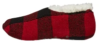 Northeast Outfitters Youth Cozy Cabin Holiday Buff Check Slipper Socks