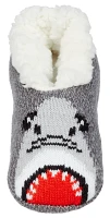 Northeast Outfitters Cozy Cabin Youth Shark Slipper Socks