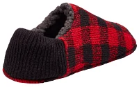 Northeast Outfitters Men's Cozy Cabin Holiday Buff Check Slipper Socks