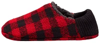 Northeast Outfitters Men's Cozy Cabin Holiday Buff Check Slipper Socks