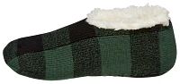 Northeast Outfitters Women's Cozy Cabin Holiday Buff Check Slipper Socks