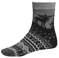 Northeast Outfitters Men's Cozy Cabin Moose Socks