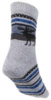 Northeast Outfitters Men's Cozy Cabin SL Moose To Meet Ya Socks