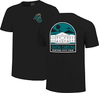 Image One Men's Coastal Carolina Chanticleers Black Campus Arch T-Shirt