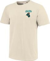 Image One Men's Coastal Carolina Chanticleers Ivory Mascot Local T-Shirt