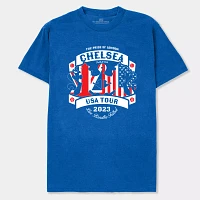 Live Breathe Futbol Chelsea FC USA Tour Blue T-Shirt