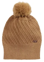 CALIA Women's Golf Pom Beanie