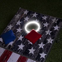 GoSports 4' x 2' LED Folding Cornhole Set