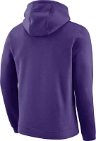 Nike Men's LSU Tigers Purple Club Fleece Pullover Hoodie