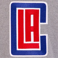 JH Design Men's Los Angeles Clippers Grey Reversible Fleece Jacket