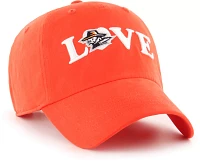 ‘47 Women's UTEP Miners Blaze Orange Love Script Clean Up Adjustable Hat