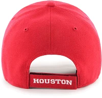 ‘47 Men's Houston Cougars Red MVP Adjustable Hat