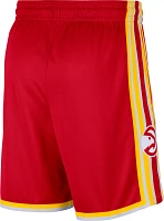 Nike Men's Atlanta Hawks Dri-FIT Statement Swingman Red Shorts