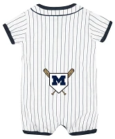 Colosseum Infant Michigan Wolverines White Romper