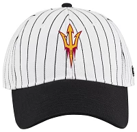 Colosseum Men's Arizona State Sun Devils Maroon Pin Stripe Adjustable Baseball Hat