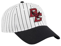 Colosseum Men's Boston College Eagles Maroon Pin Stripe Adjustable Baseball Hat