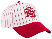 Colosseum Men's Liberty Flames Red Pin Stripe Adjustable Baseball Hat