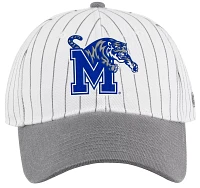 Colosseum Men's Memphis Tigers Blue Pin Stripe Adjustable Baseball Hat