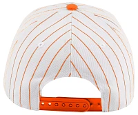 Colosseum Men's Syracuse Orange Orange Pin Stripe Adjustable Baseball Hat