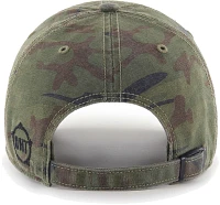 ‘47 Men's Kansas Jayhawks Camo OHT Movement Clean Up Adjustable Hat