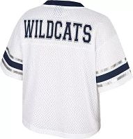 Colosseum Women's Arizona Wildcats White Cropped Jersey