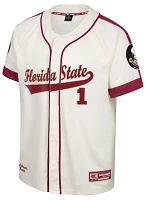 Colosseum Men's Florida State Seminoles Cream Ruth Replica Baseball Jersey