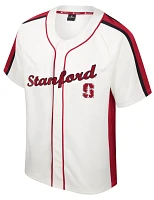 Colosseum Men's Stanford Cardinal Cream Ruth Replica Baseball Jersey