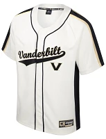 Colosseum Men's Vanderbilt Commodores Cream Ruth Replica Baseball Jersey