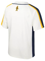 Colosseum Men's West Virginia Mountaineers Cream Ruth Replica Baseball Jersey