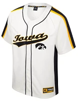 Colosseum Youth Iowa Hawkeyes Cream Ruth Replica Baseball Jersey