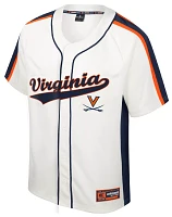 Colosseum Youth Virginia Cavaliers Cream Ruth Replica Baseball Jersey