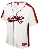 Colosseum Youth Virginia Tech Hokies Cream Ruth Replica Baseball Jersey