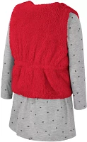 Colosseum Toddler Girls' Ohio State Buckeyes Vest and Dress Set