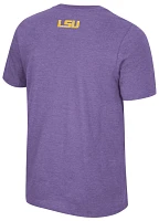 Colosseum Men's LSU Tigers Purple Business Arrangement T-Shirt