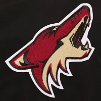 JH Design Arizona Coyotes Black Bomber Jacket