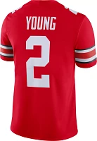 Nike Men's Chase Young Ohio State Buckeyes #2 Scarlet Dri-FIT Game Football Jersey