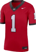 Nike Men's Georgia Bulldogs #1 Red Dri-FIT Limited VF Football Jersey