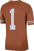 Nike Men's Texas Longhorns #1 Burnt Orange Dri-FIT Limited VF Football Jersey