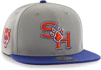 ‘47 Men's Sam Houston Bearkats Grey Sure Shot Captain Adjustable Hat