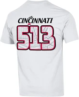 Champion Men's Cincinnati Bearcats White Logo T-Shirt