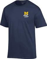 Champion Men's Michigan Wolverines Navy 1000 Wins T-Shirt