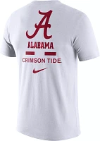 Nike Men's Alabama Crimson Tide White Dri-FIT Cotton DNA T-Shirt