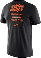 Nike Men's Oklahoma State Cowboys Black Dri-FIT Cotton DNA T-Shirt