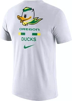 Nike Men's Oregon Ducks White Dri-FIT Cotton DNA T-Shirt