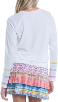 Lucky Love Women's Liberty Stripe Long Sleeve Shirt