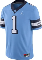 Nike Men's North Carolina Tar Heels #1 Blue Throwback Game Football Jersey