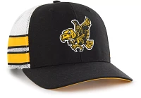 '47 Men's Iowa Hawkeyes Black Straight 8 Trucker Adjustable Hat