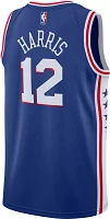 Nike Men's Philadelphia 76ers Tobias Harris #12 Blue Dri-FIT Icon Edition Jersey