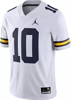 Jordan Men's Michigan Wolverines Tom Brady #12 Dri-FIT Game Football White Jersey