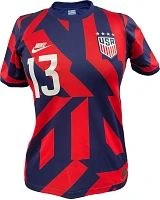 Nike Women's USWNT '21 Alex Morgan #13 Breathe Stadium Away Replica Jersey